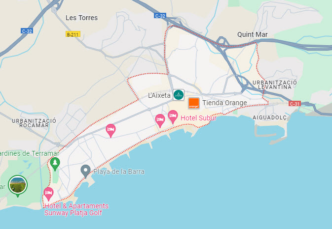 tasador de chalets Sitges