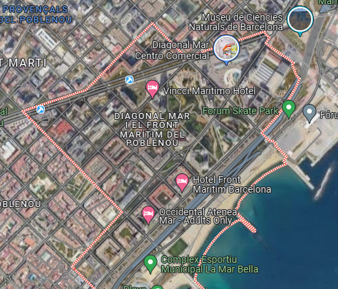 tasador de pisos Diagonal Mar i El Front Maritim Poblenou