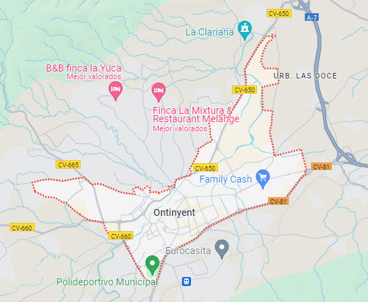 tasador de chalets Ontinyent