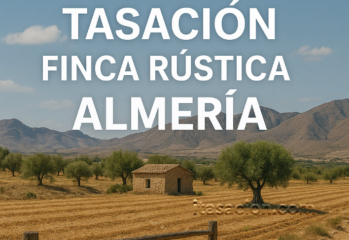 tasación finca rústica Almería