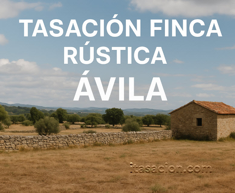 tasación finca rústica Ávila
