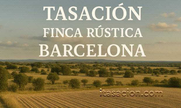 tasación finca rústica Barcelona