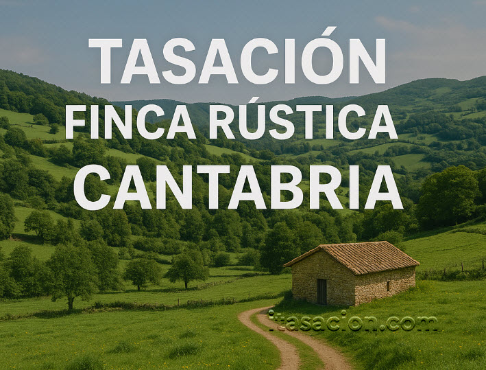 tasación finca rústica Cantabria