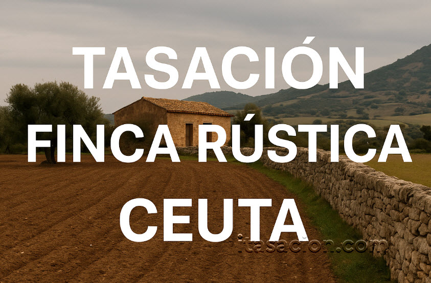 tasación finca rústica Ceuta
