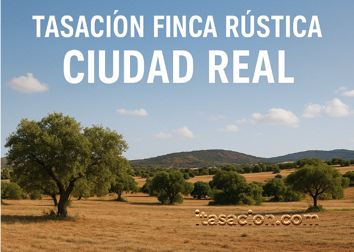 tasación finca rústica Ciudad Real