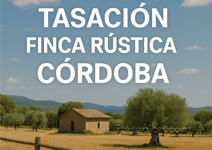 tasación finca rústica Córdoba