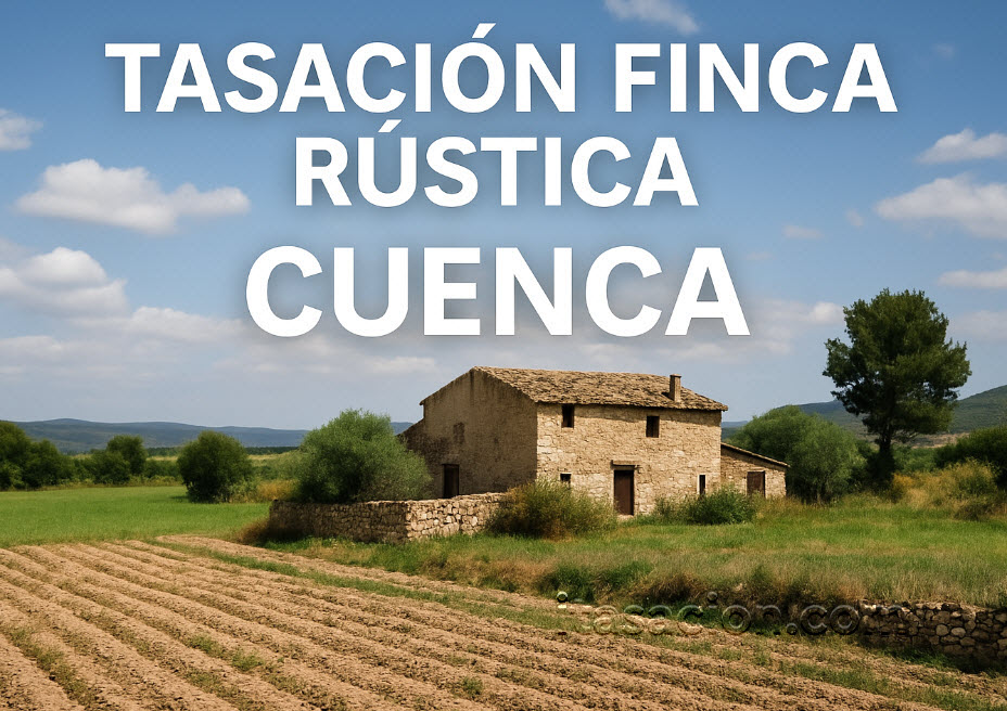 tasación finca rústica Cuenca