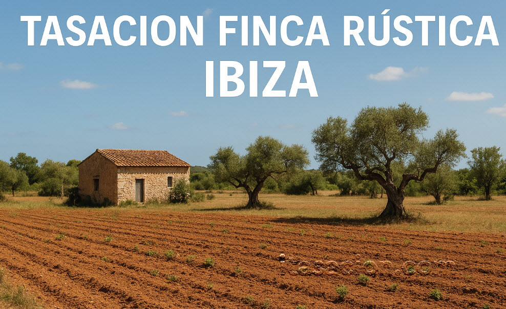 tasación finca rústica Ibiza