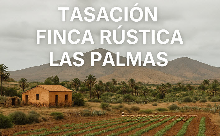 tasación finca rústica Las Palmas