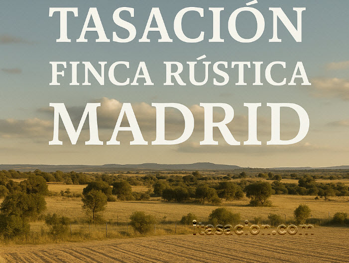 tasación finca rústica Madrid