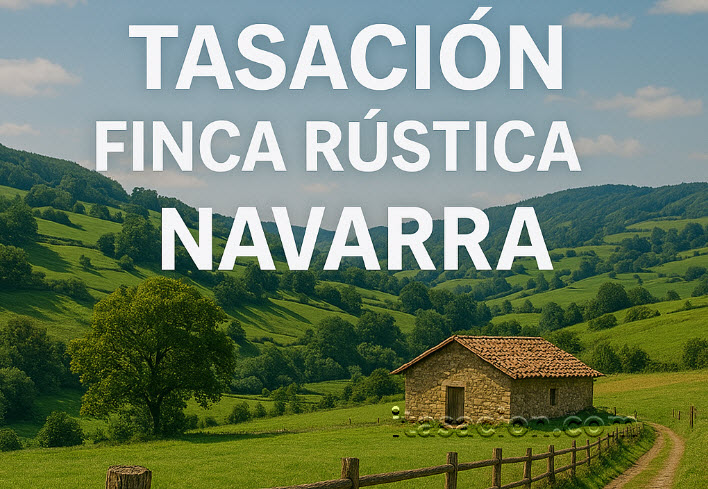 tasación finca rústica Navarra