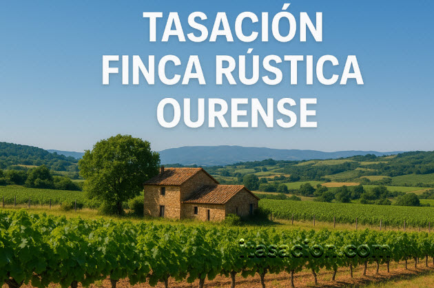 tasación finca rústica Ourense