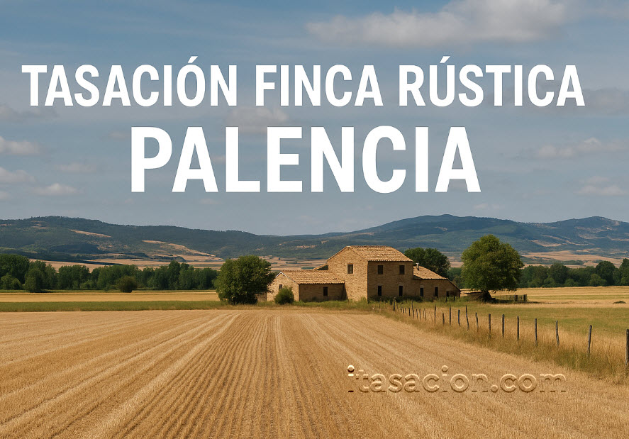 tasación finca rústica Palencia