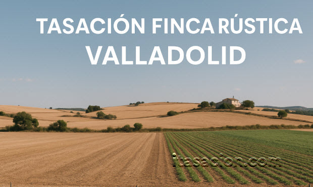 tasación finca rústica Valladolid