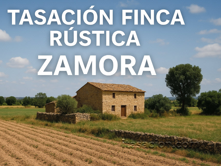 tasación finca rústica Zamora